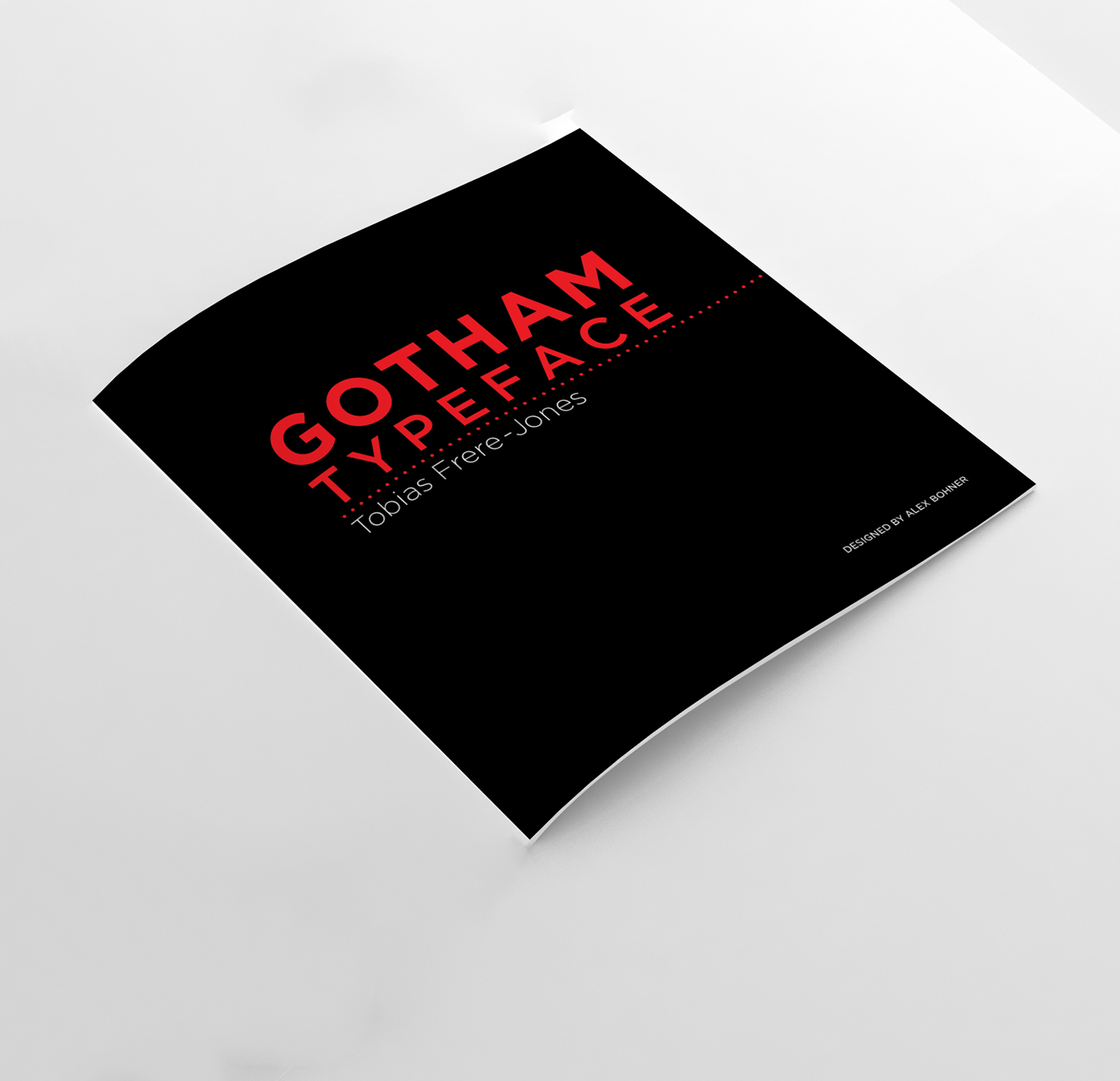 gotham type font Tobias Frere-Jones book square