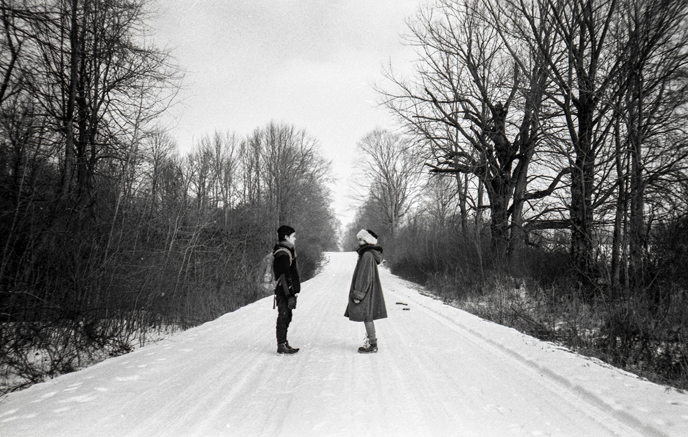 35mm analog photography b&w black and white couple Landscape Love Nature portrait retouch
