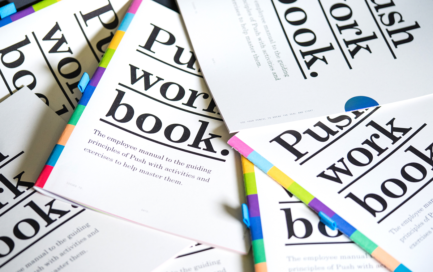 book manual word search puzzles Employee Handbook clean brochure