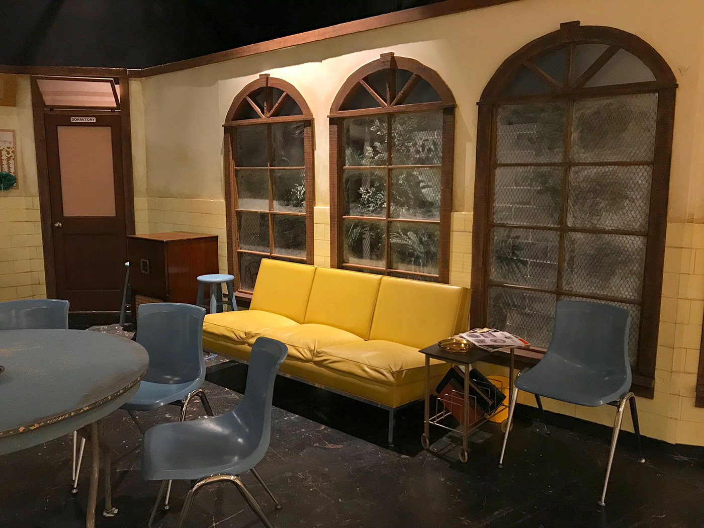 set design  Scenic Painting Theatre Performing Arts  Scenic Design Charge Artist  Scenic artist arts for life ofallon theatre works cuckoos nest 