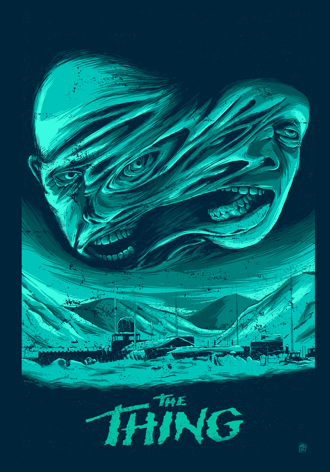 The Thing Poster :: Behance