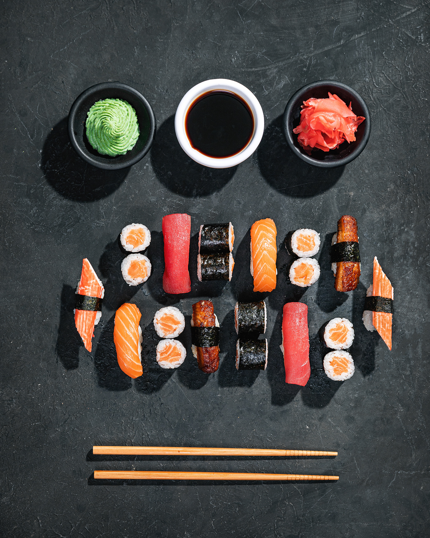Food  menu restaurant Sushi