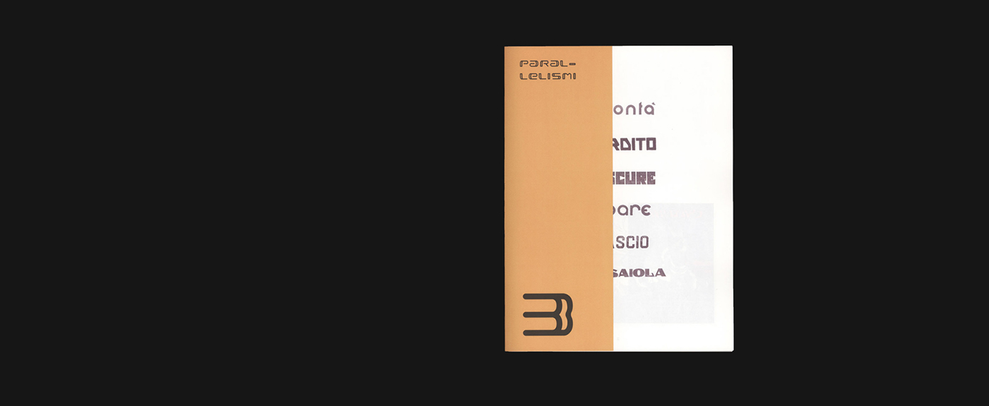 editorial type design identity matera Archive graphic design 