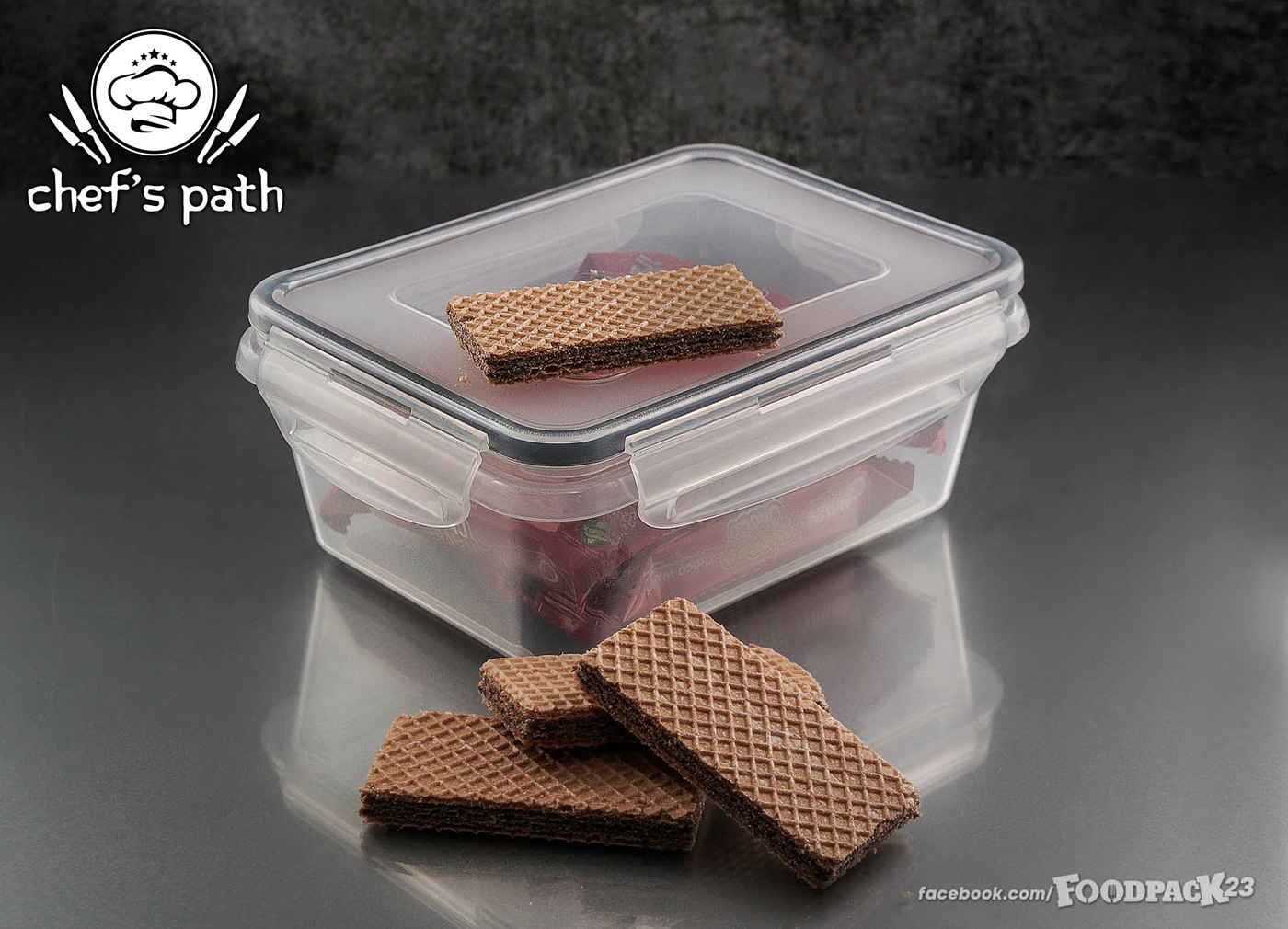 food containers product shot