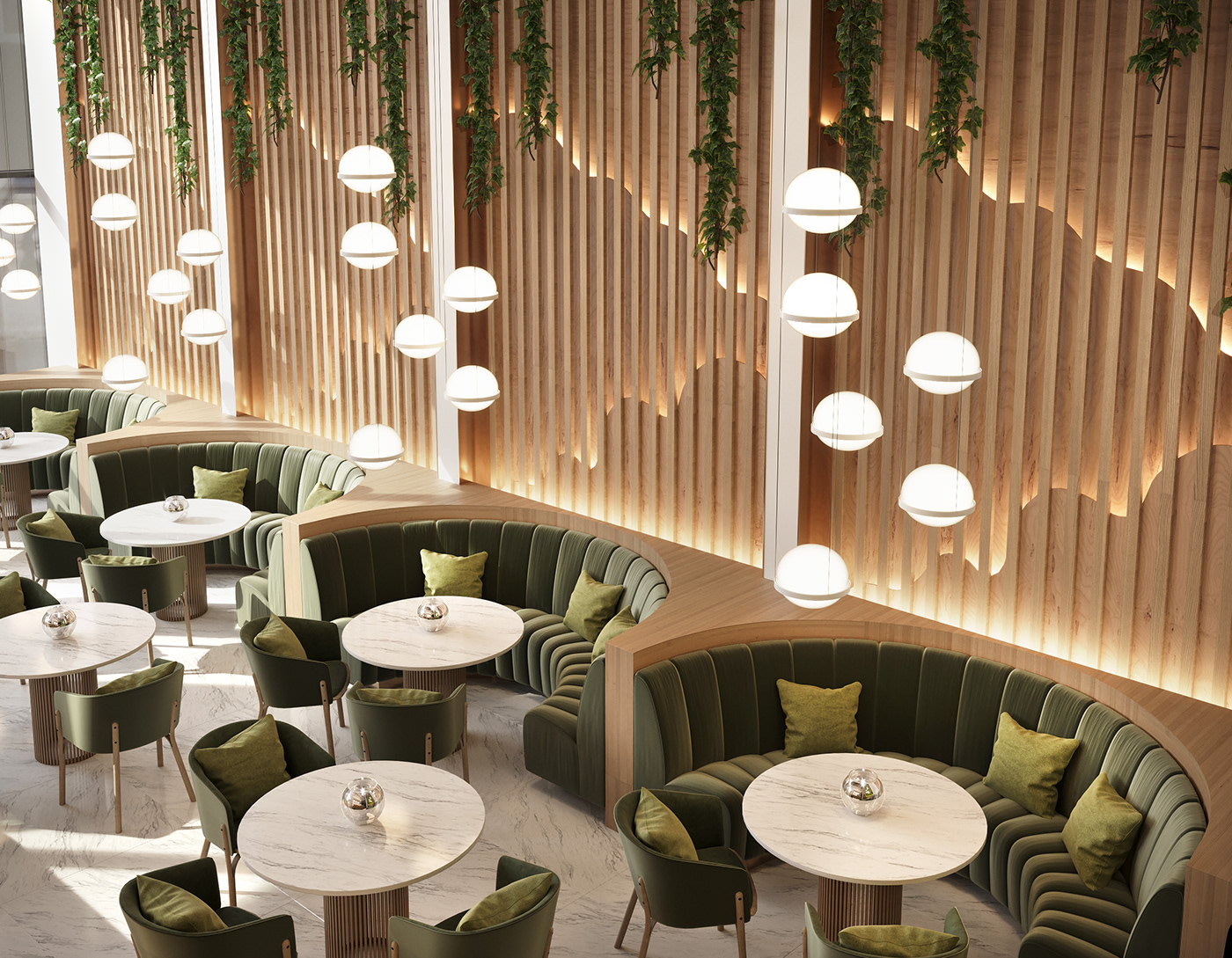 cafe design design interior Interior PUBLIC PLACE Render restaurant visual
