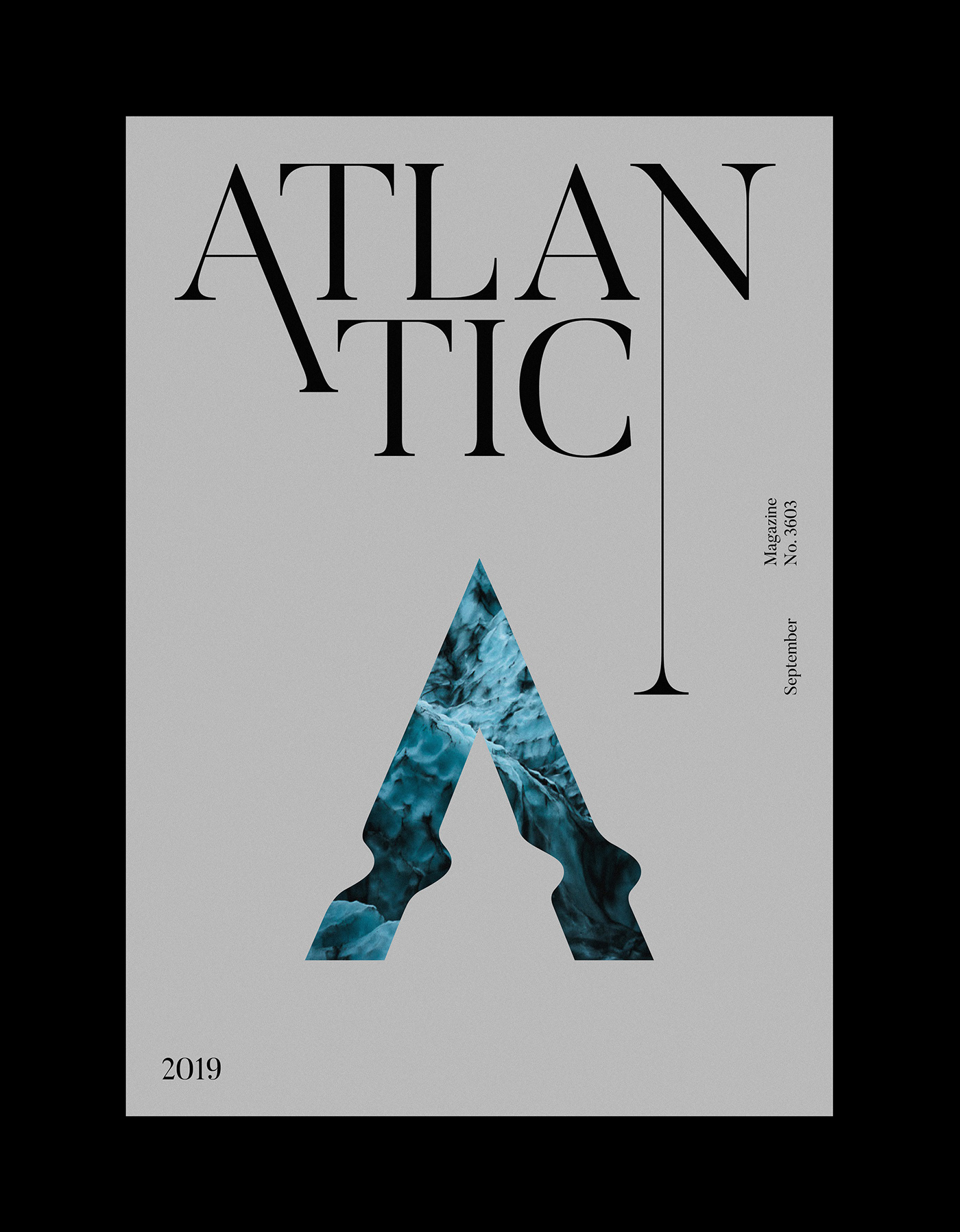 Cover for Atlantic magazine