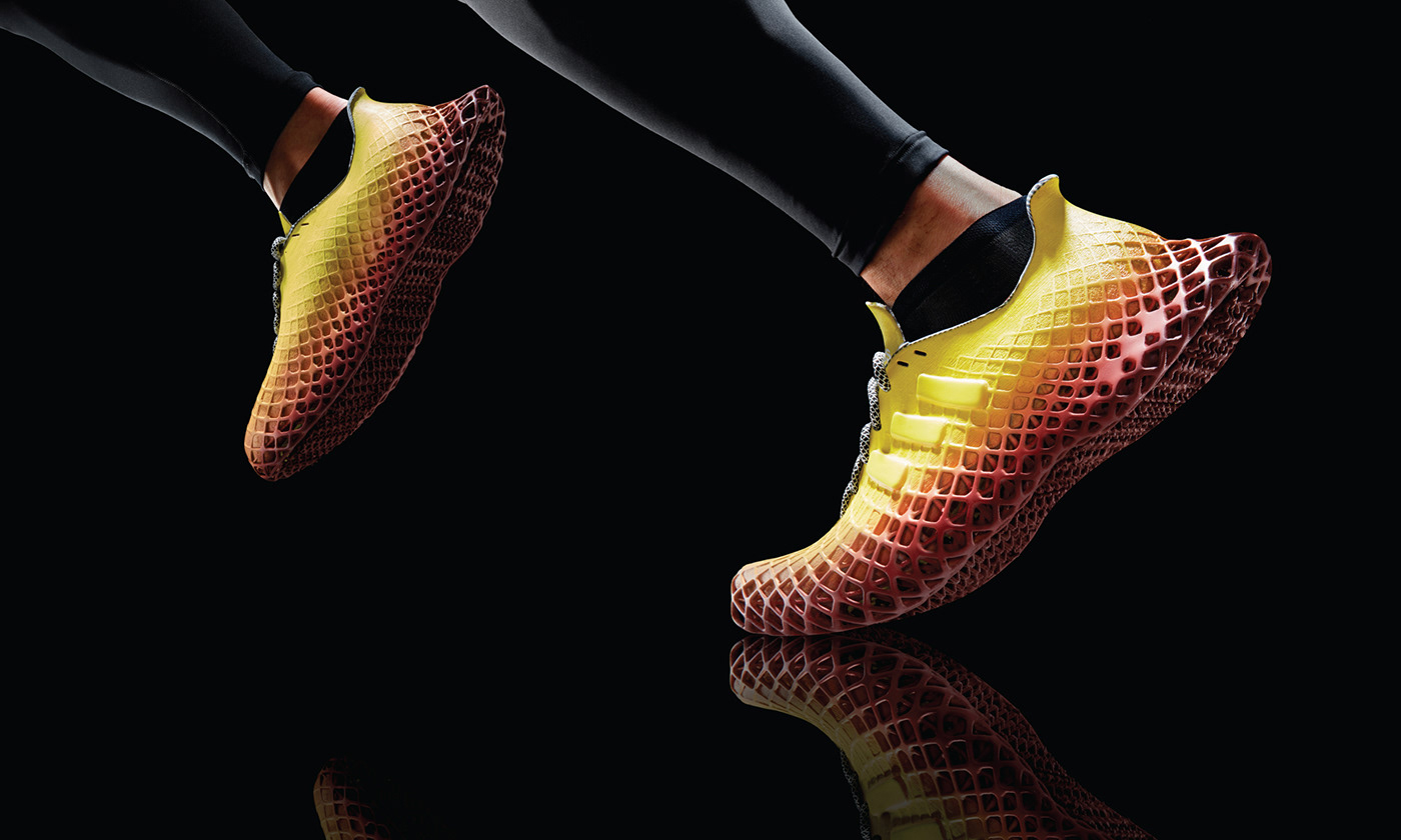 shoes trainer kicks concept product design  adidas grit 3d printing lattice 4D Printing