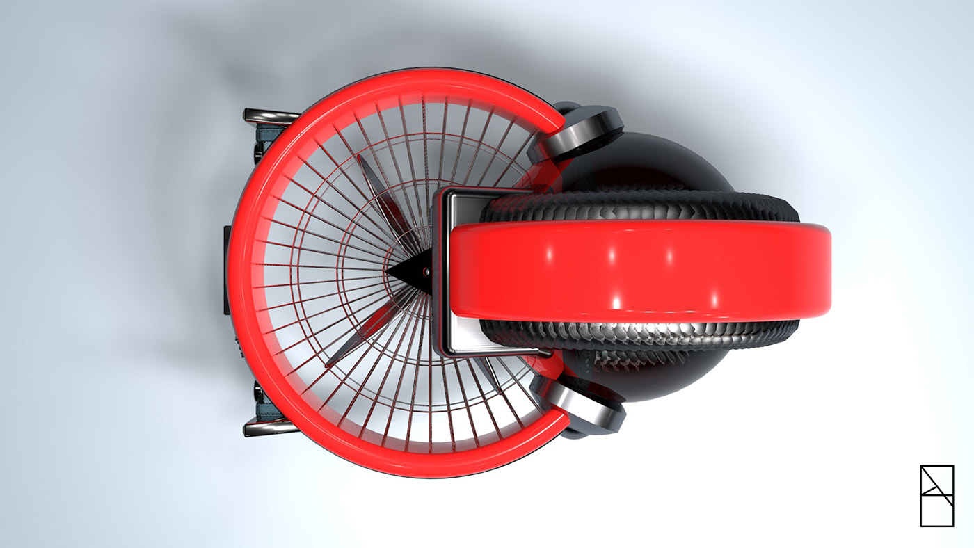 3D car design future MaxonCinema4D