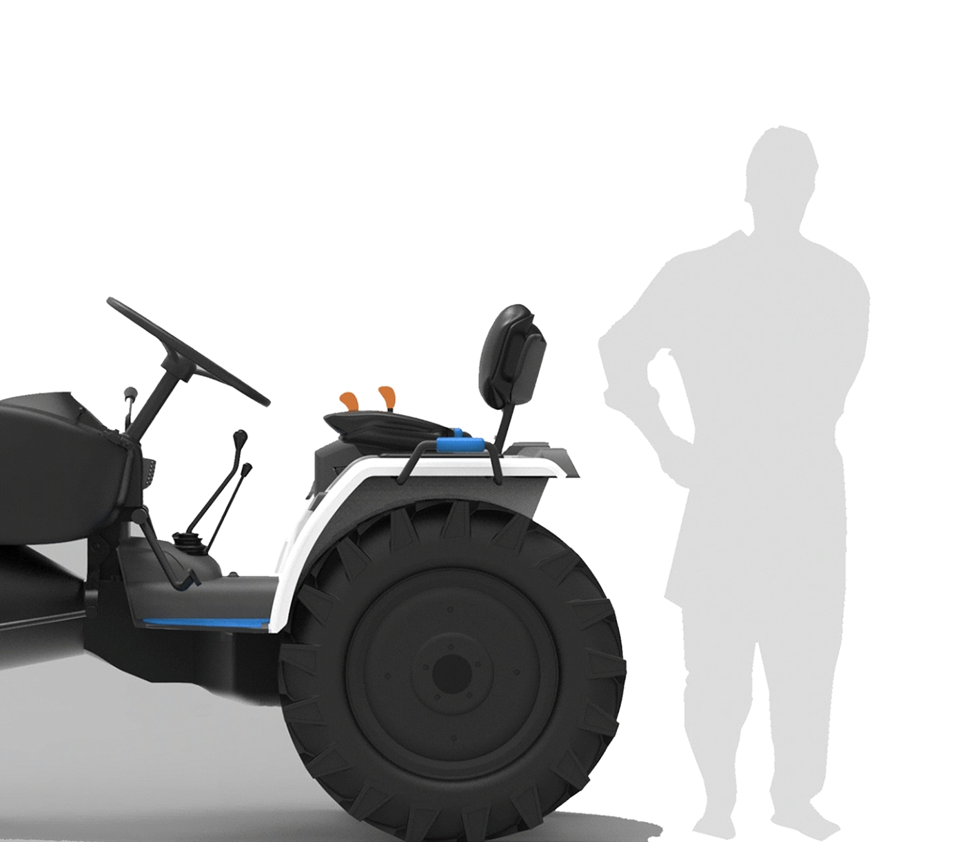Adobe Portfolio Tractor mini tractor workspace Interior transportation