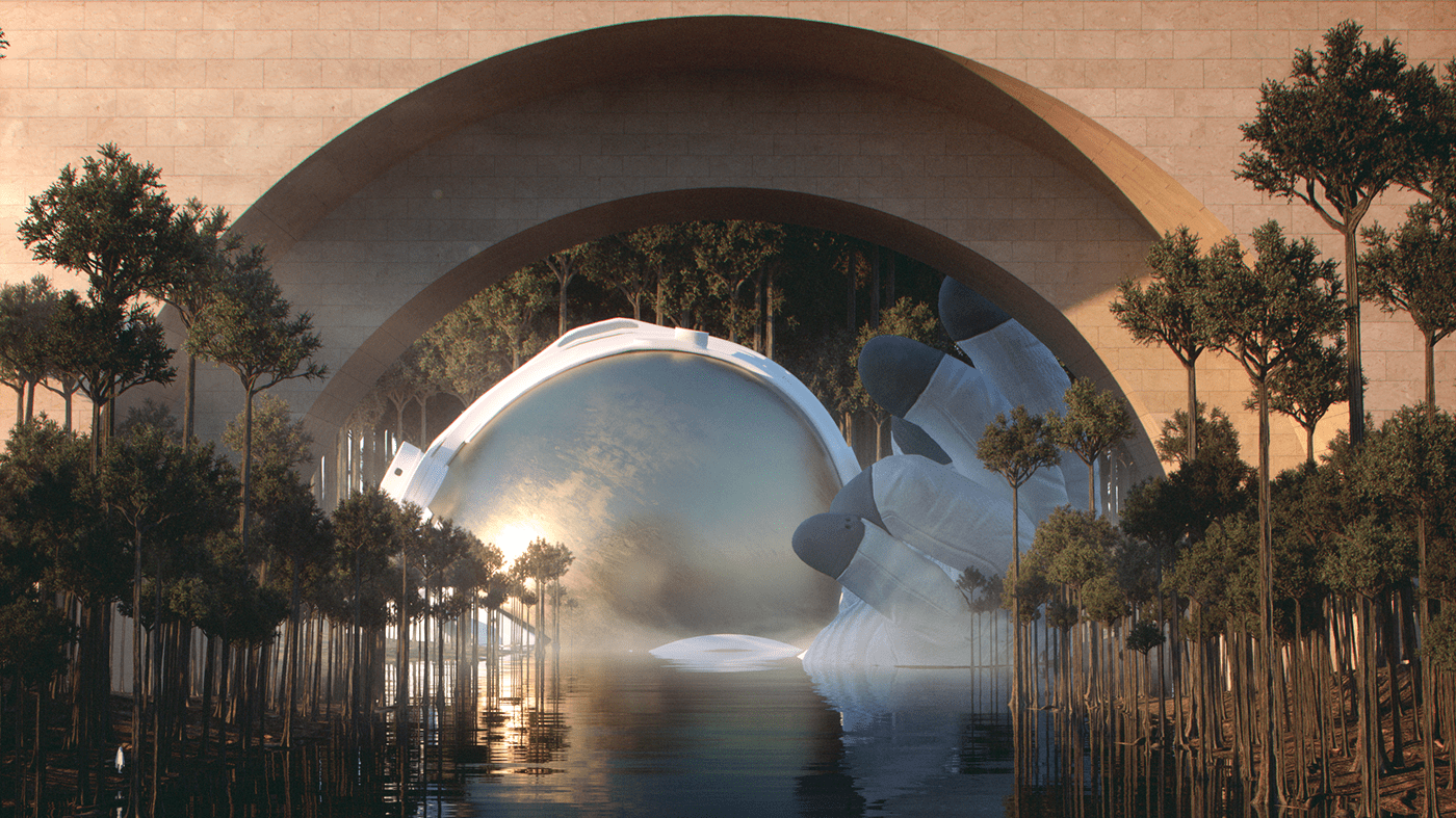 3D cinema4d design digital everyday Scifi surreal