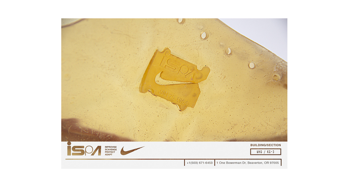 PLASTIC CHEESE Government Cheese YU DONG Nike ispa concept shoe