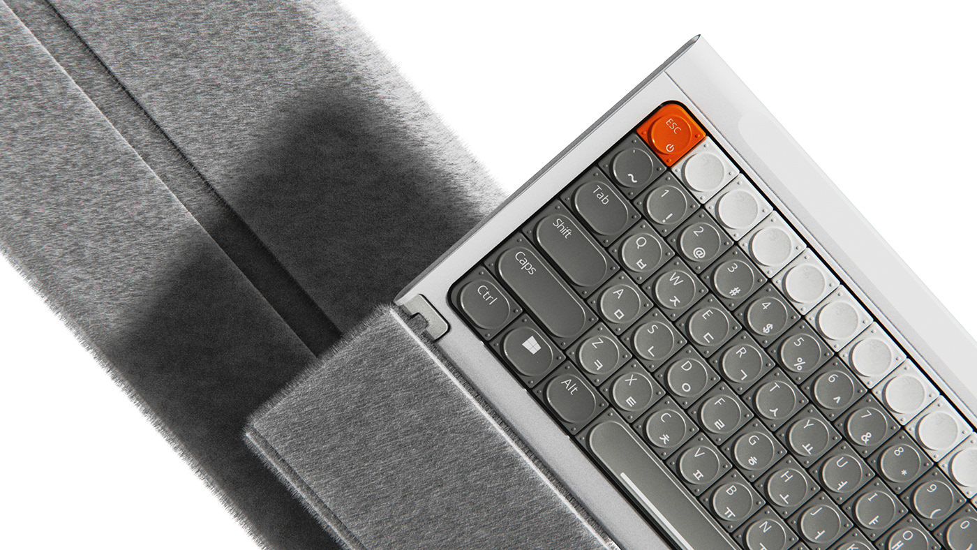 bluetooth concept industrial design  keyboard keyboard design minimal design product product design  industrial