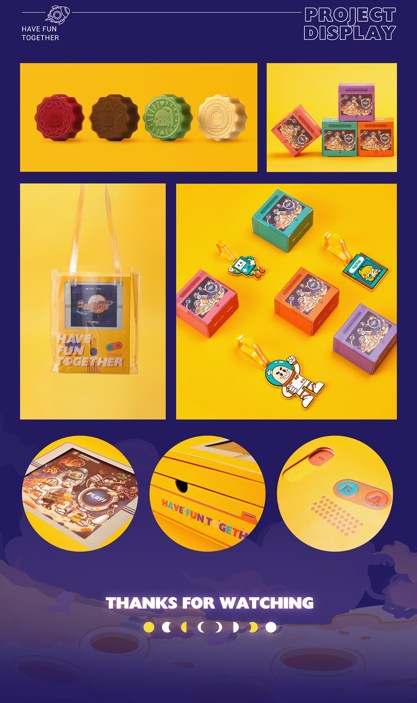 game gameboy gift graphic mid-autumn mooncake motion Packging 中秋  design