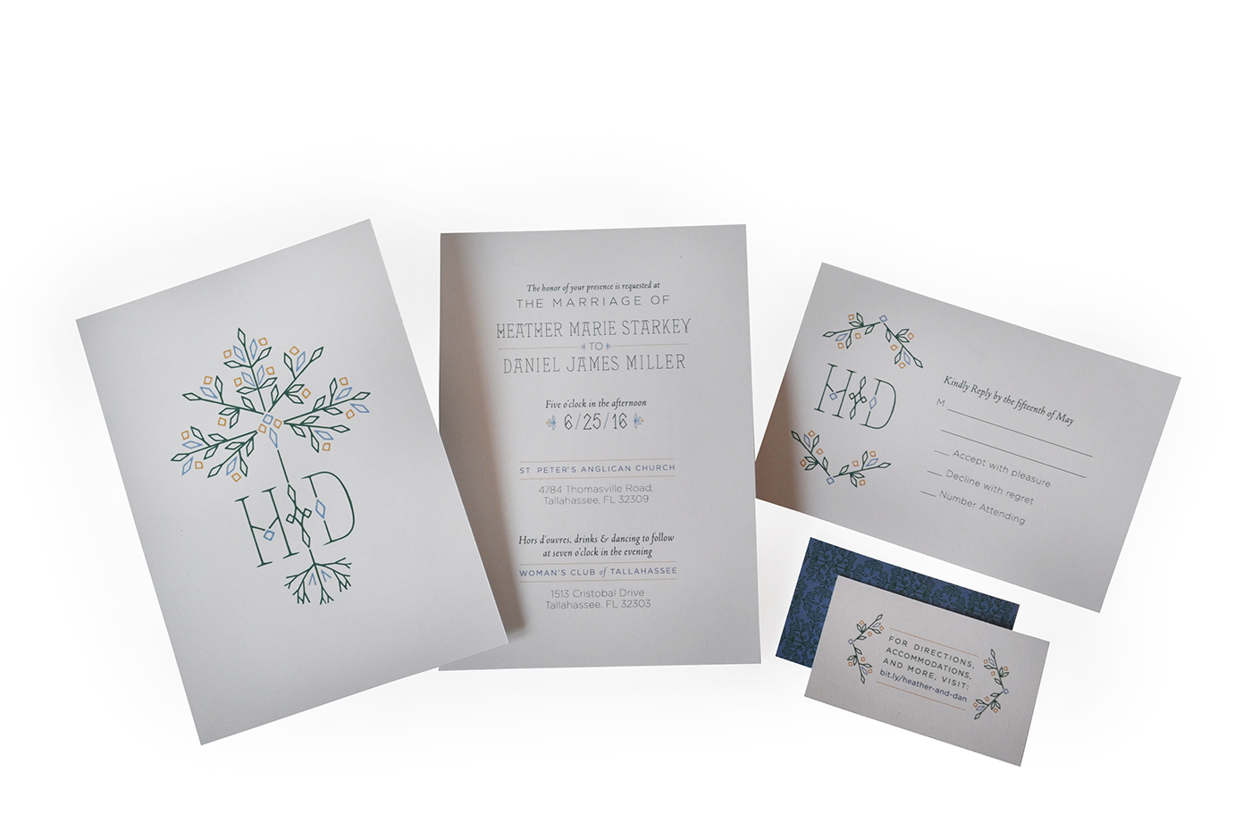 ILLUSTRATION  typography   monogram wedding Weddings Matrimony invitations elegant High End