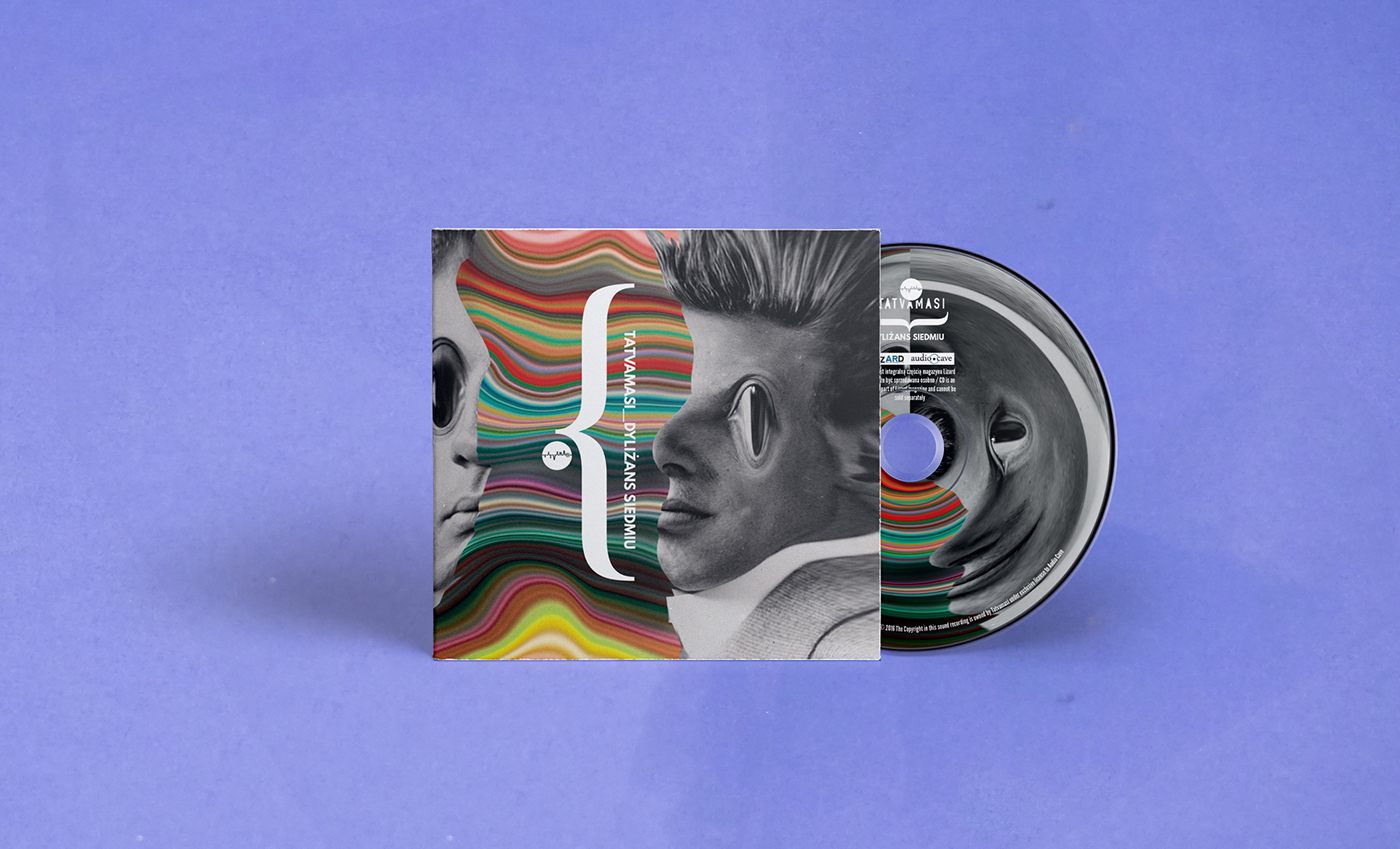 cd cover design collage graphic design  music jazz