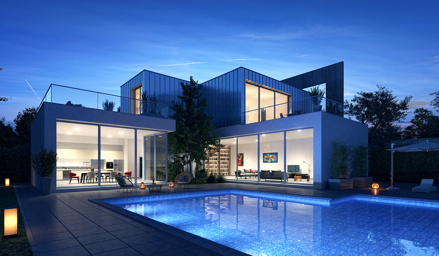 3D 3ds max architecture archviz CGI Outdoor Perspective Render visualization vray