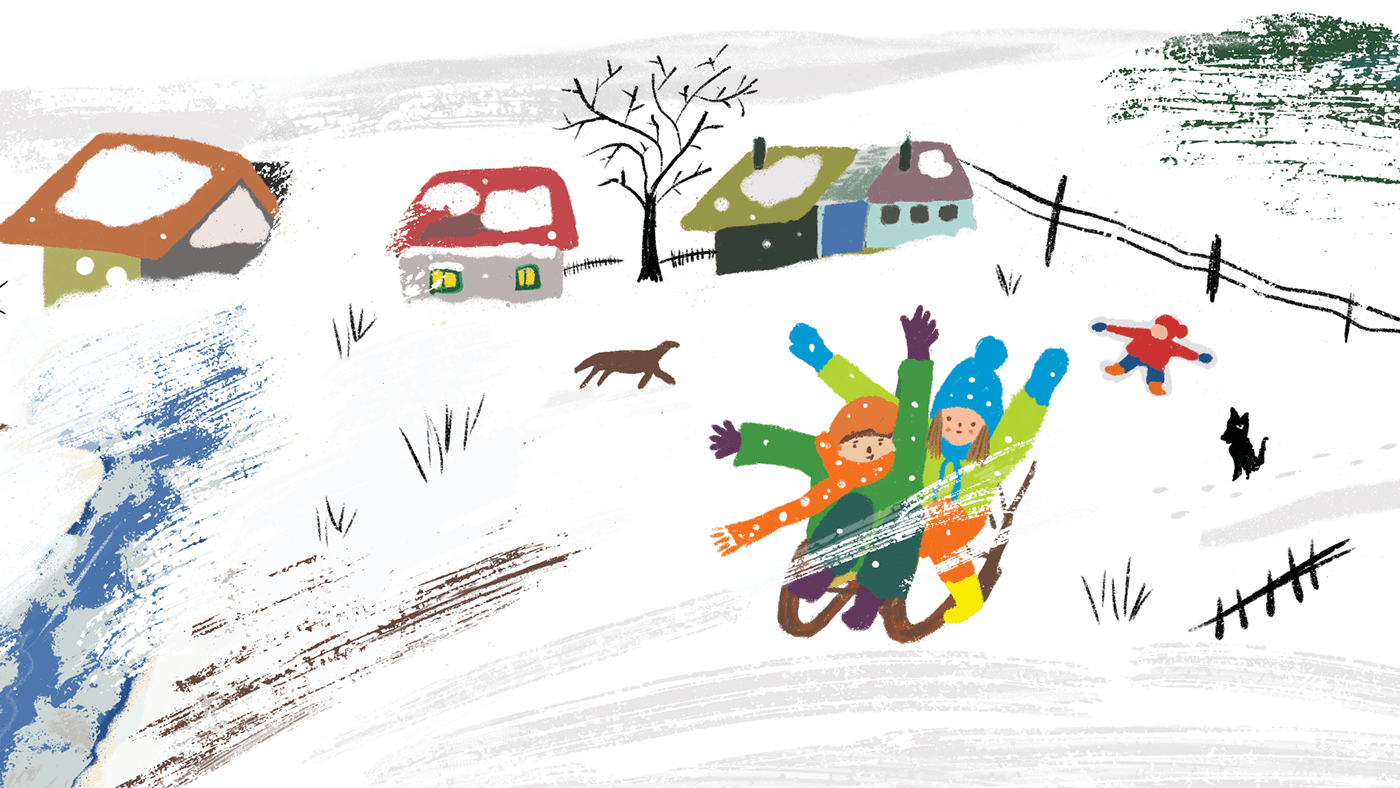 children's book romania Village life Landscape adventure kindness colorful Magic   real life PUBLISHED
