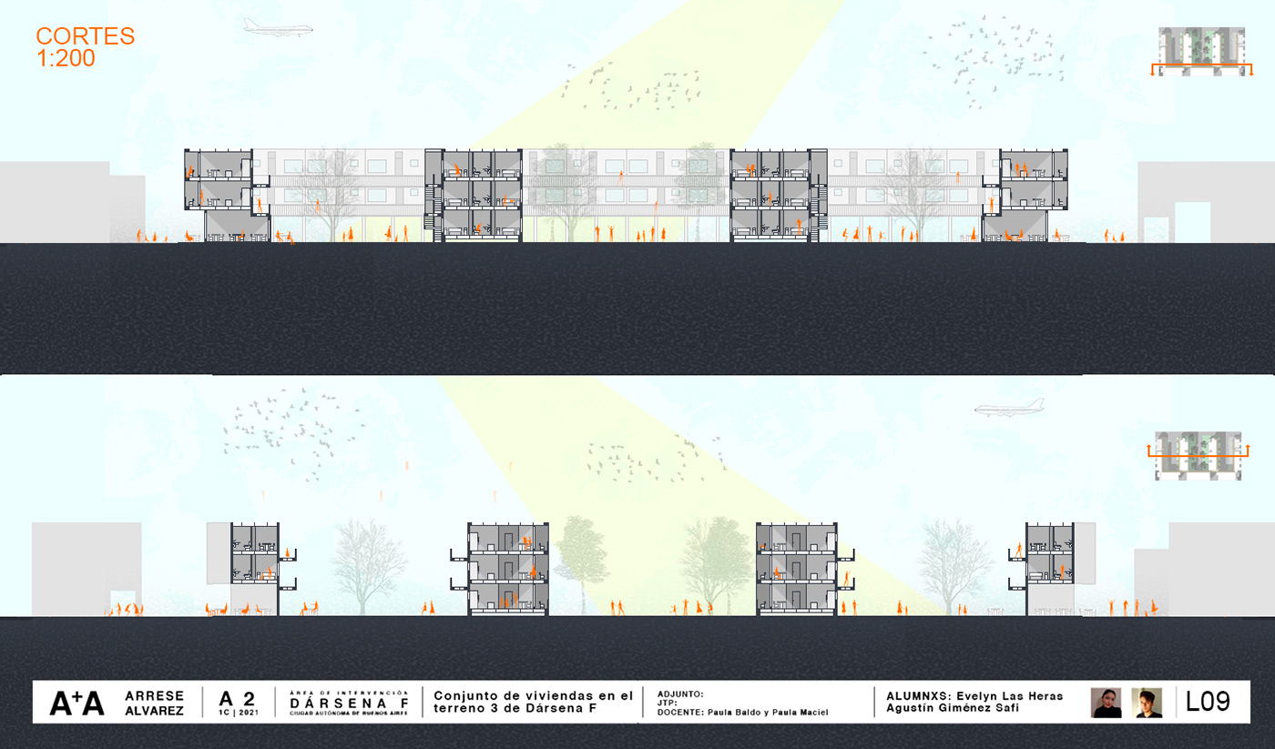 arq arquitectura diseño fadu Plan proyect proyecto uba Viviendas water