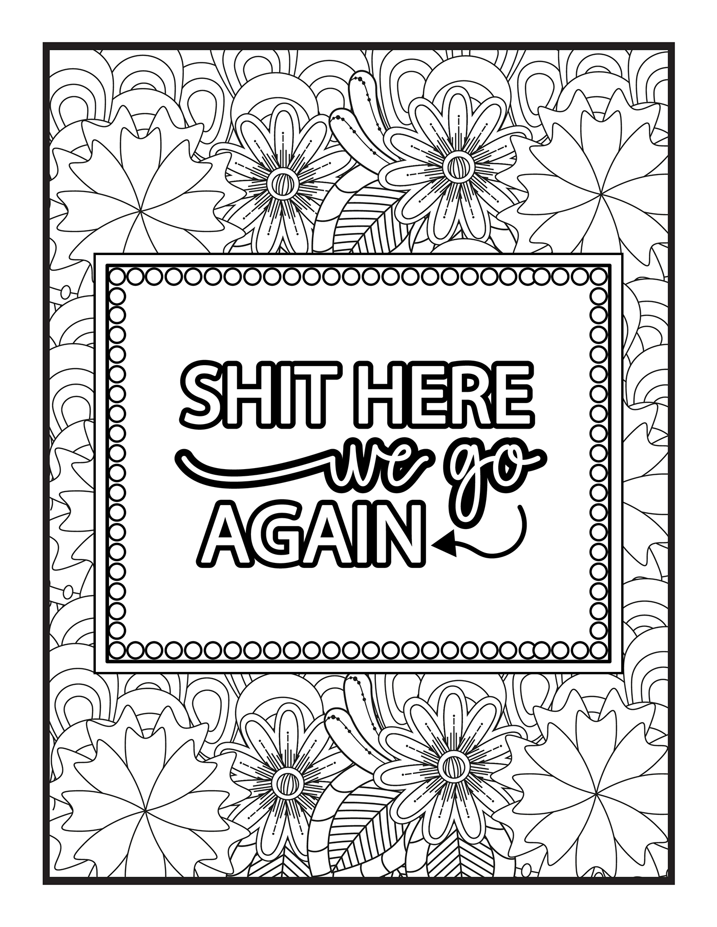 coloring pages for adults coloring pages printable Quotes coloring book quotes coloring pages
