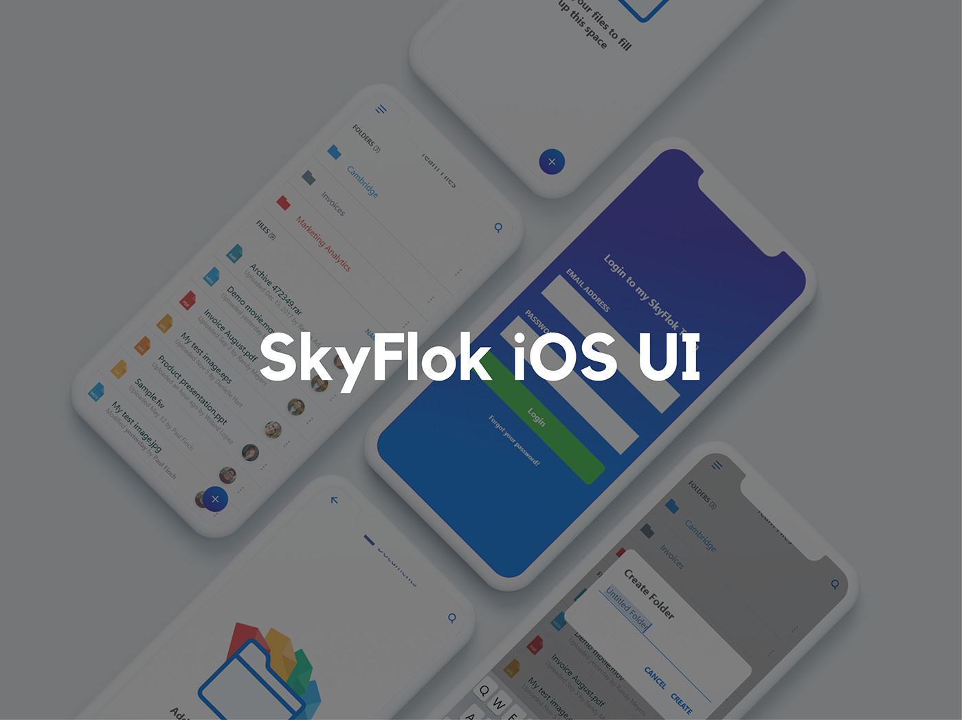 UI ux ui design UX design ios app cloud computing