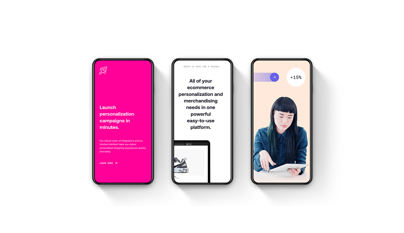 arrow Brand Design digital digital product Illustrator mobile pink Retail SWIPE ux/ui
