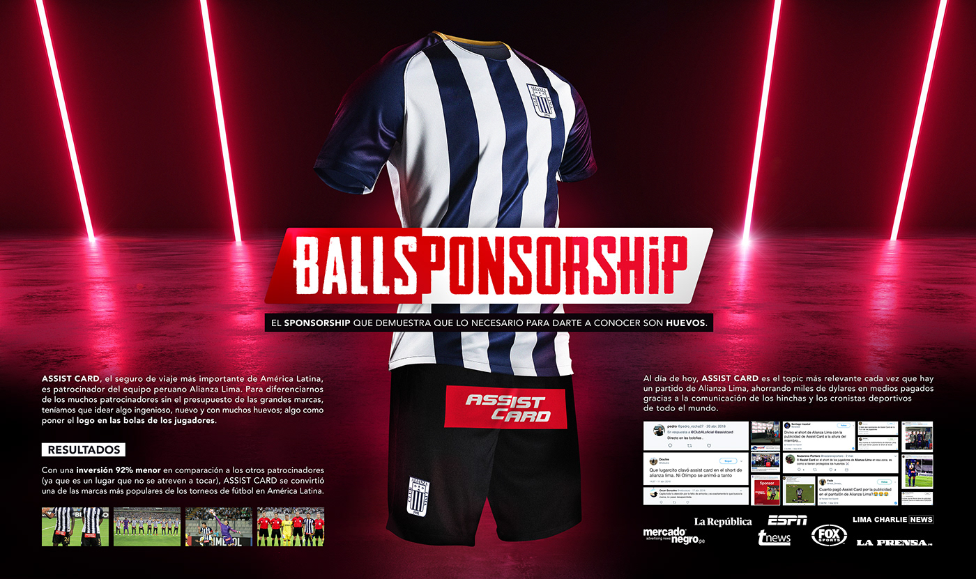 Advertising  sports Sponsorship alianza lima balls case funny Futbol huevos