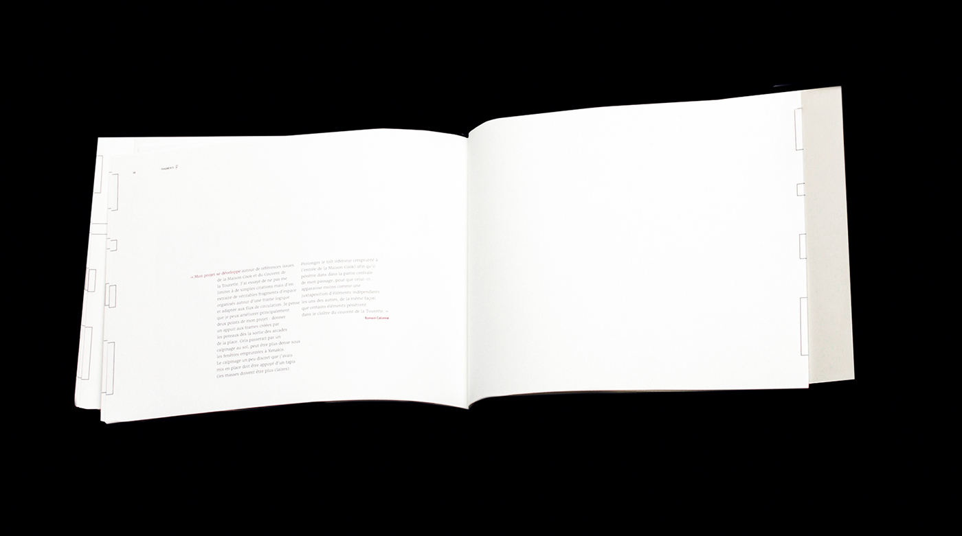 venise Webdesign page layout book editorial design  Le Corbusier architecture