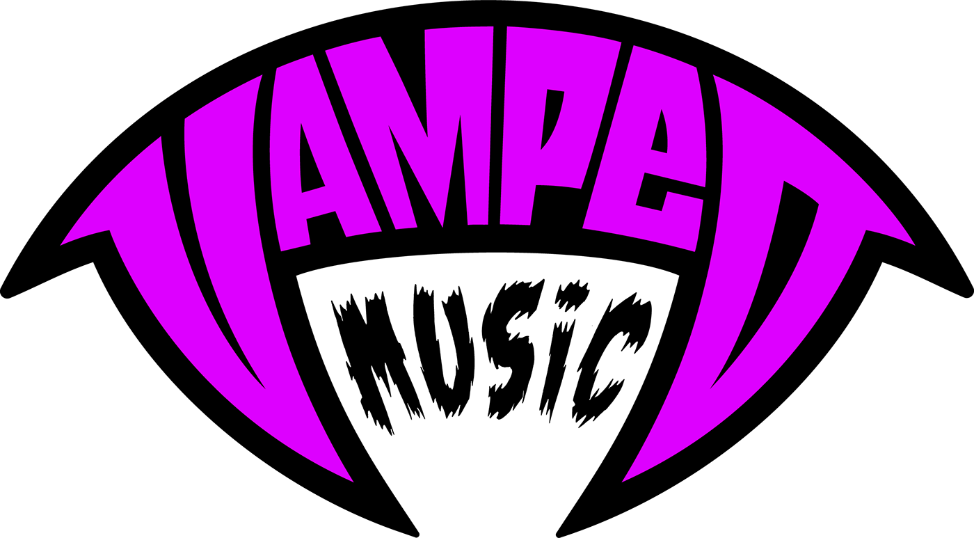 logo Logo Design hand drawn logo branding  logos music fangs music store Vamped