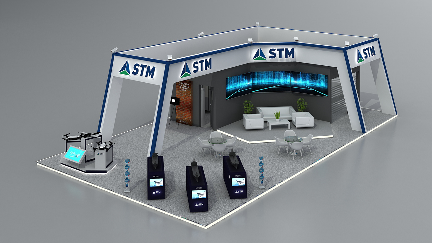 defense industry Display Event Exhibition  Fair Stand