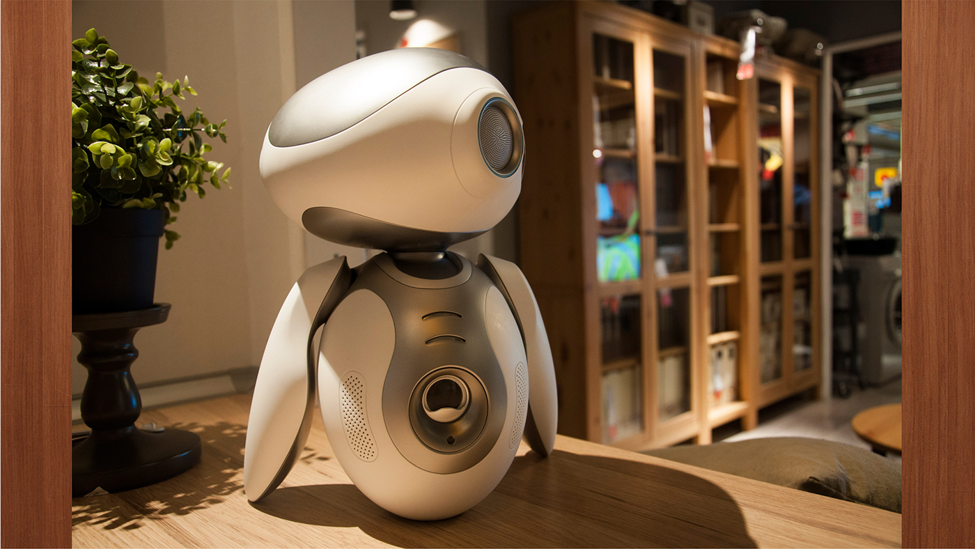 robot projection Emotional Robot robot design Intellectual Product design industtrial design child child design