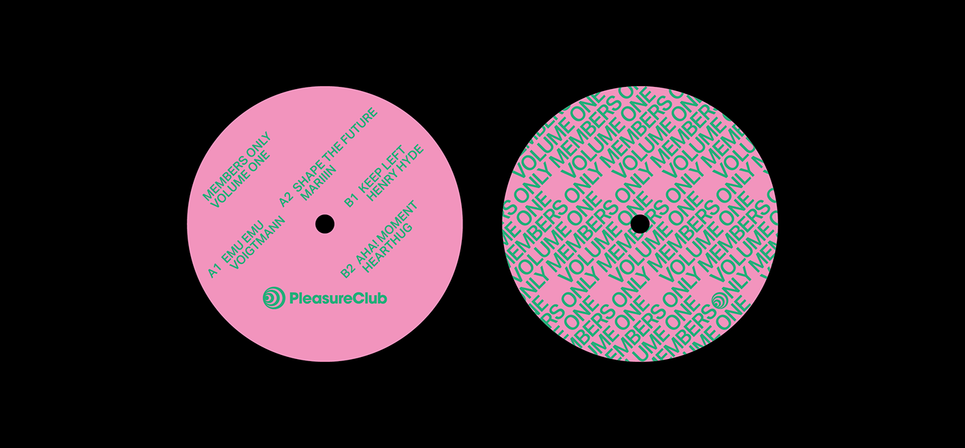 artwork club design graphic Label music Packaging poster record vinyl