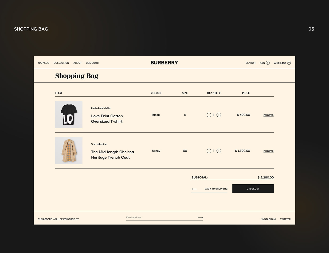 clean design e-commerce Fashion  mobile redesign store UI/UX Web Design  Website
