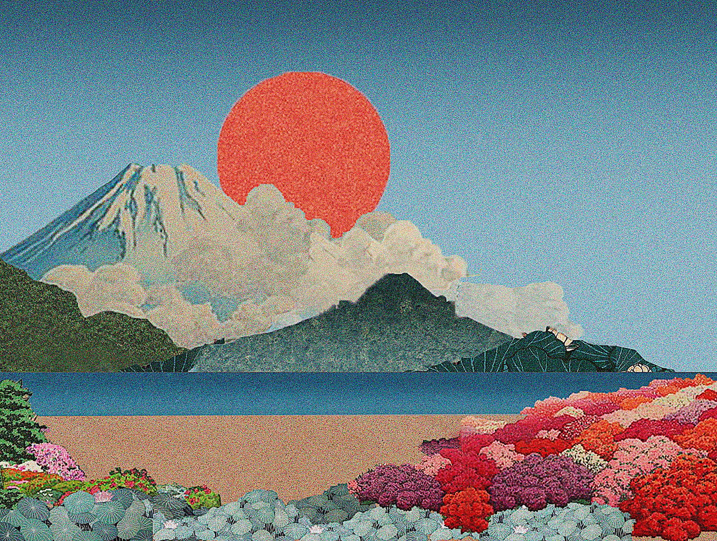 dream ecosistema japakn mountain Sun