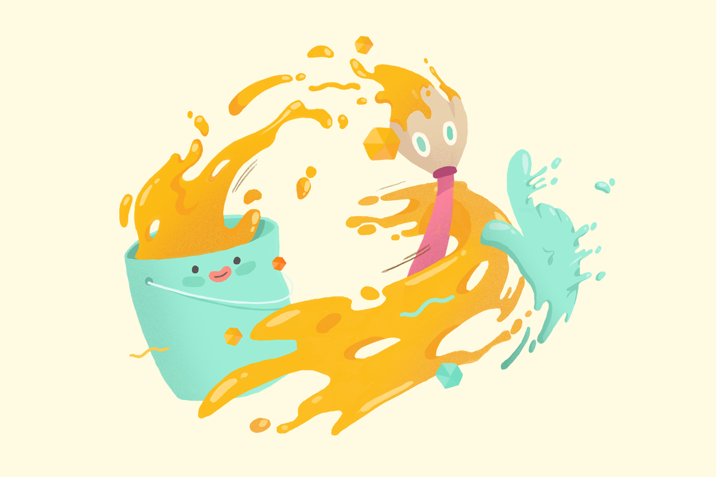 Logotype app splash animated traditional logo children