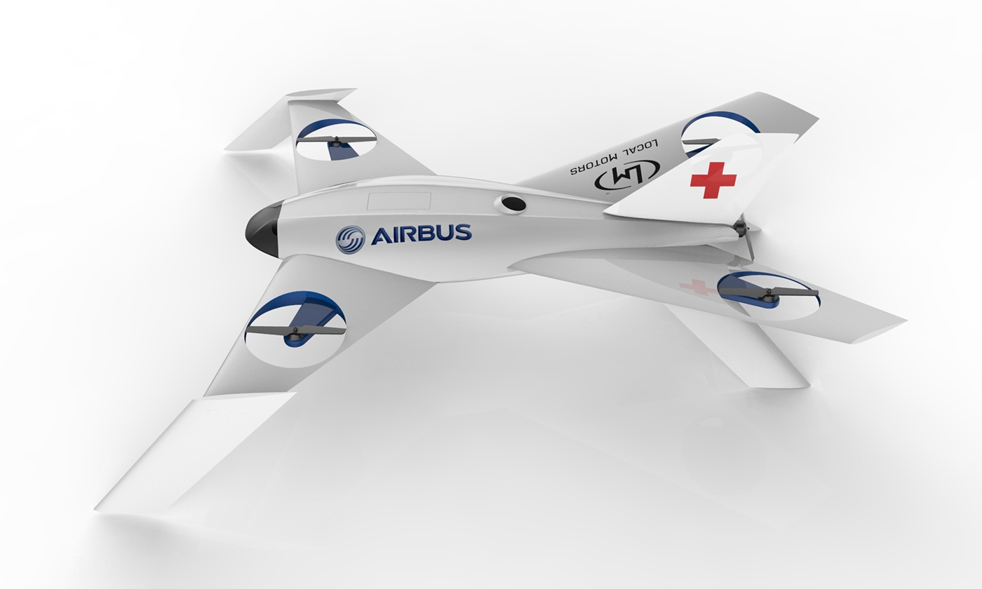 drone Local Motors Health design Transportation Design drone design modern wings wing suit транспорт