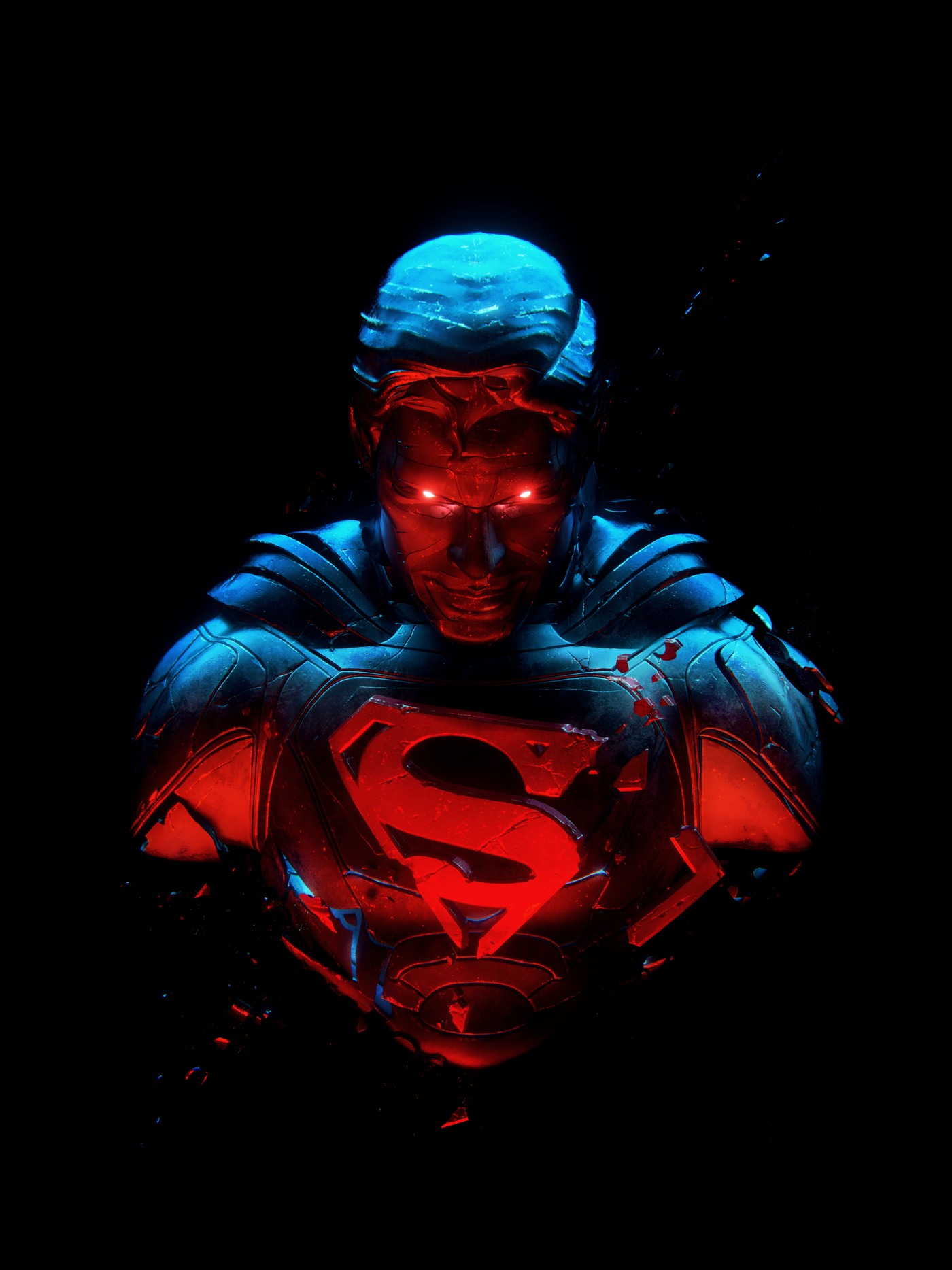 Digital art of Man of Steel by Adam Spizak
