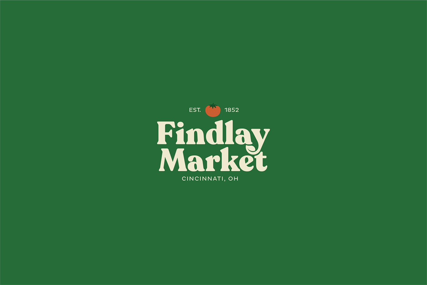 brand design Food  fresh local logo market Outdoor Rebrand social