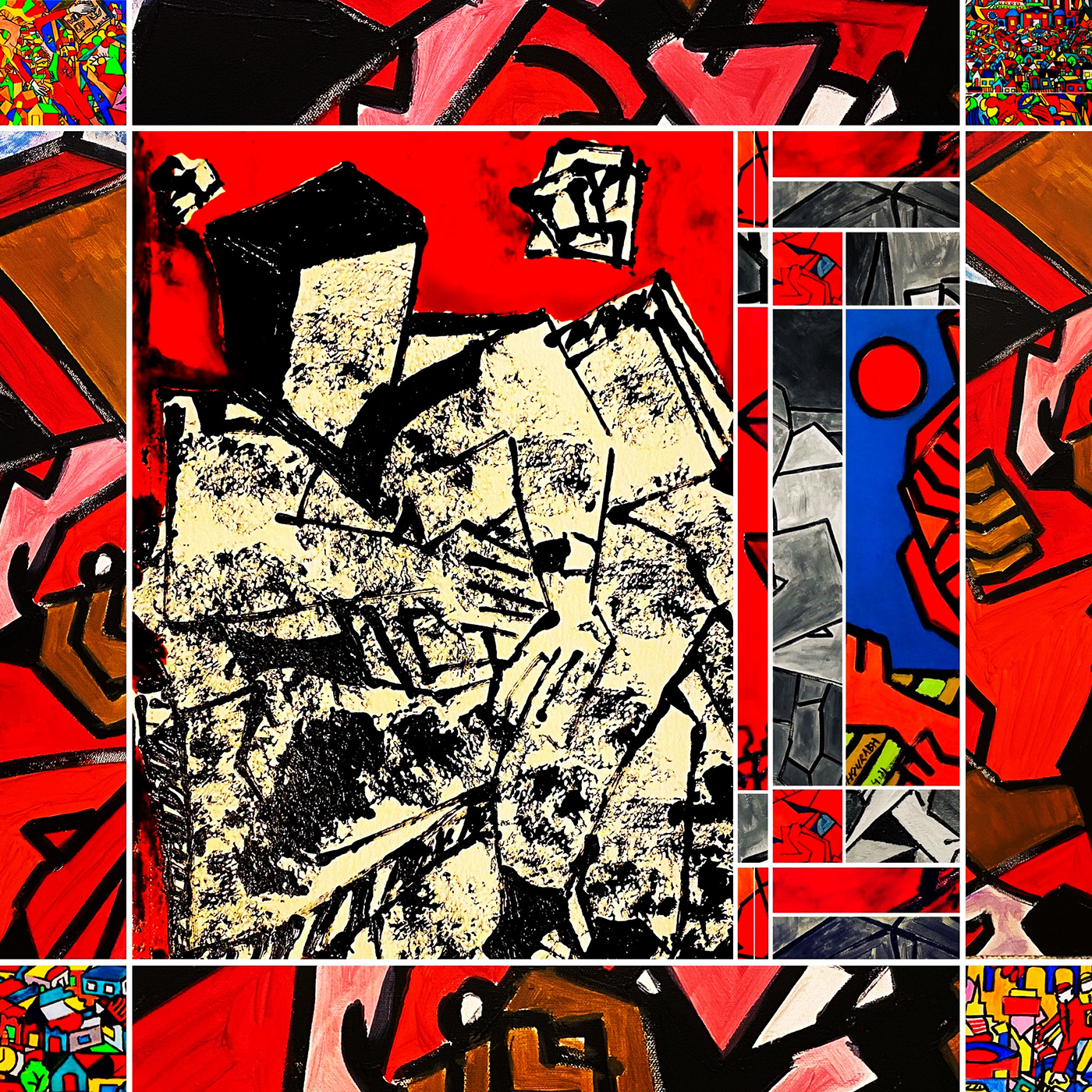 Love contemporary cubism Cubismo cubist dali digital NeoCubism Picasso surrealism