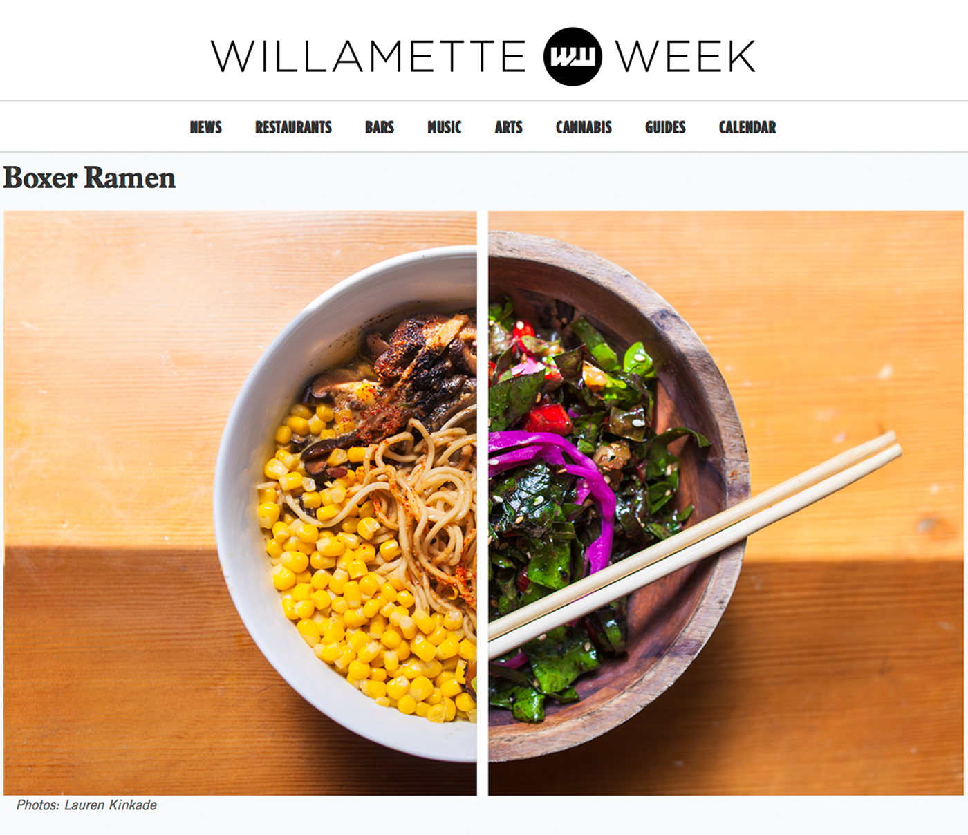 Boxer Ramen restaurant Portland pdx Oregon feature Willamette Week environment location Food  lifestyle still life dining