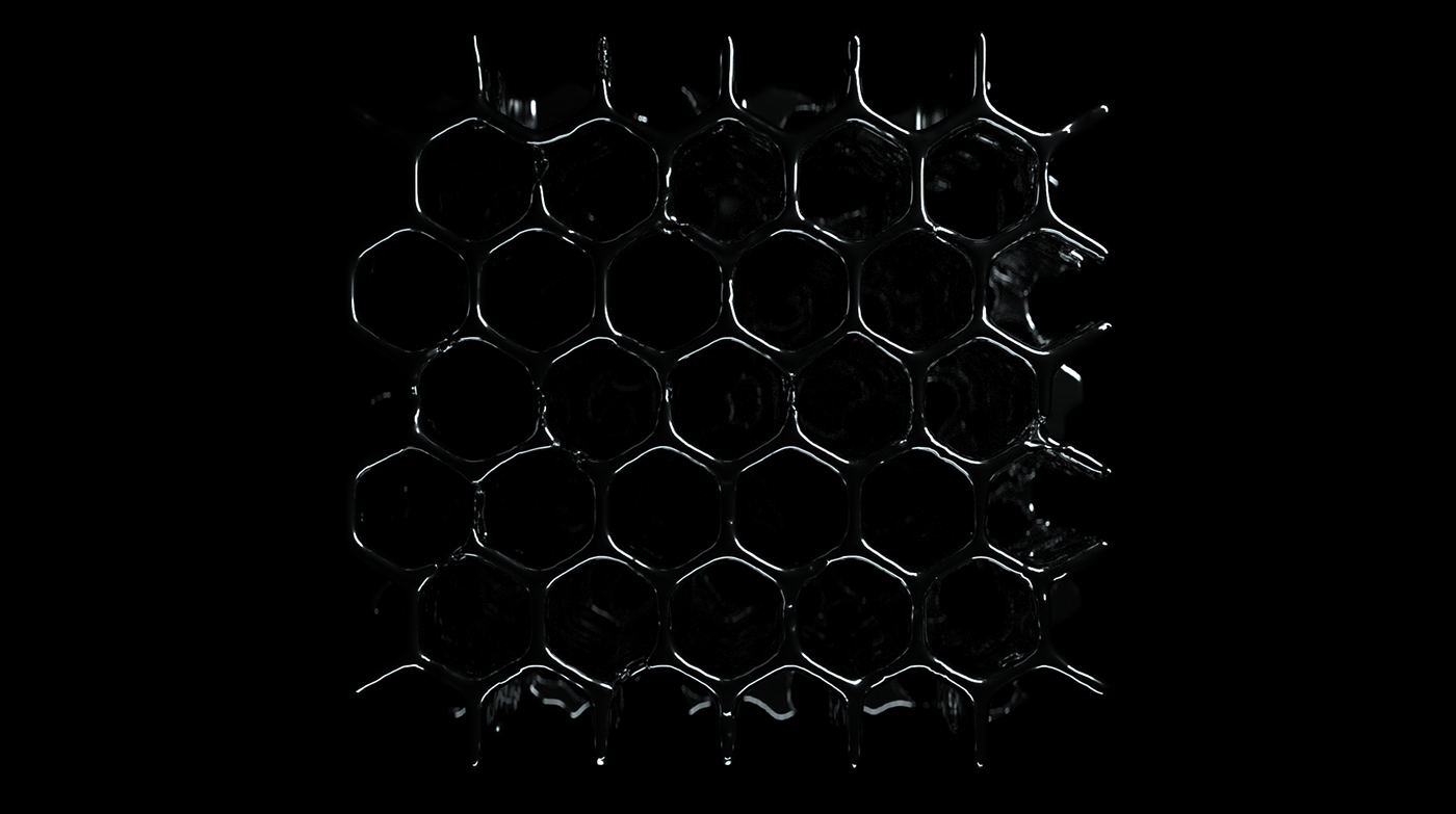 sartakov art reel motion design structures dark phenomena 3D crystal