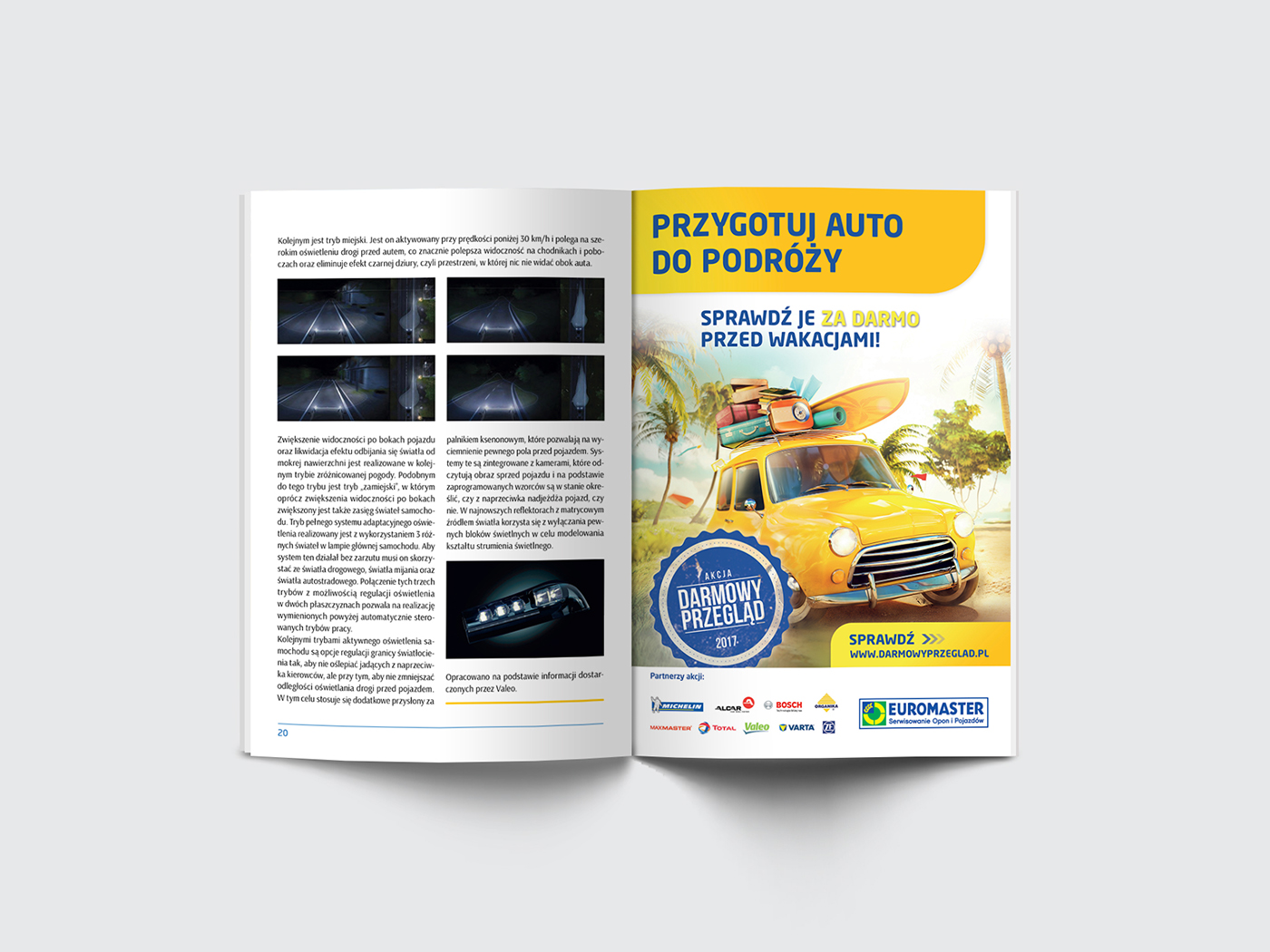 newsletter Printing CAR SERVICE editorial summer Guide Summer Newsletter Summer Guide seasonal newsletter publication