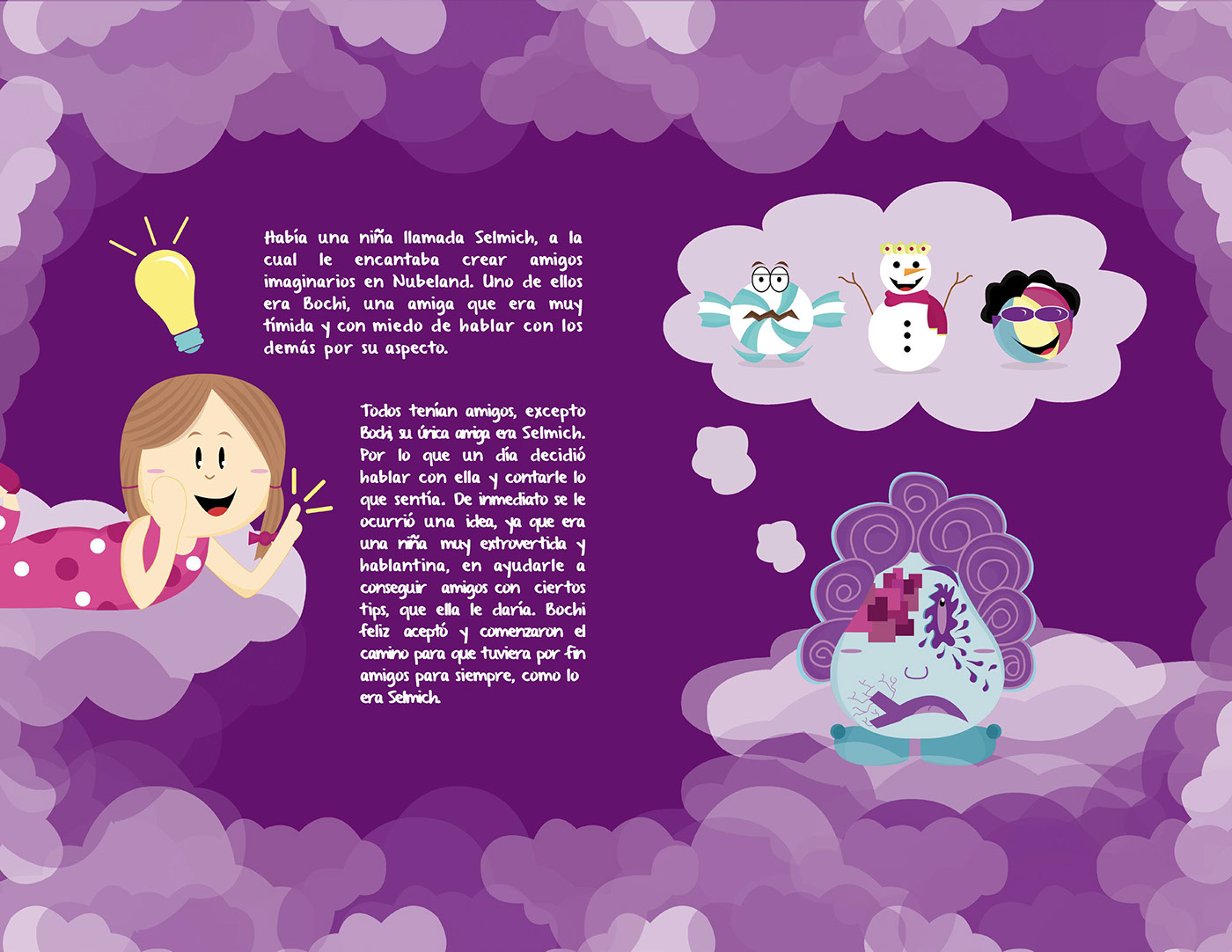 cuento infantil diseño de cuento niños cuentos fantasia ilustracion
