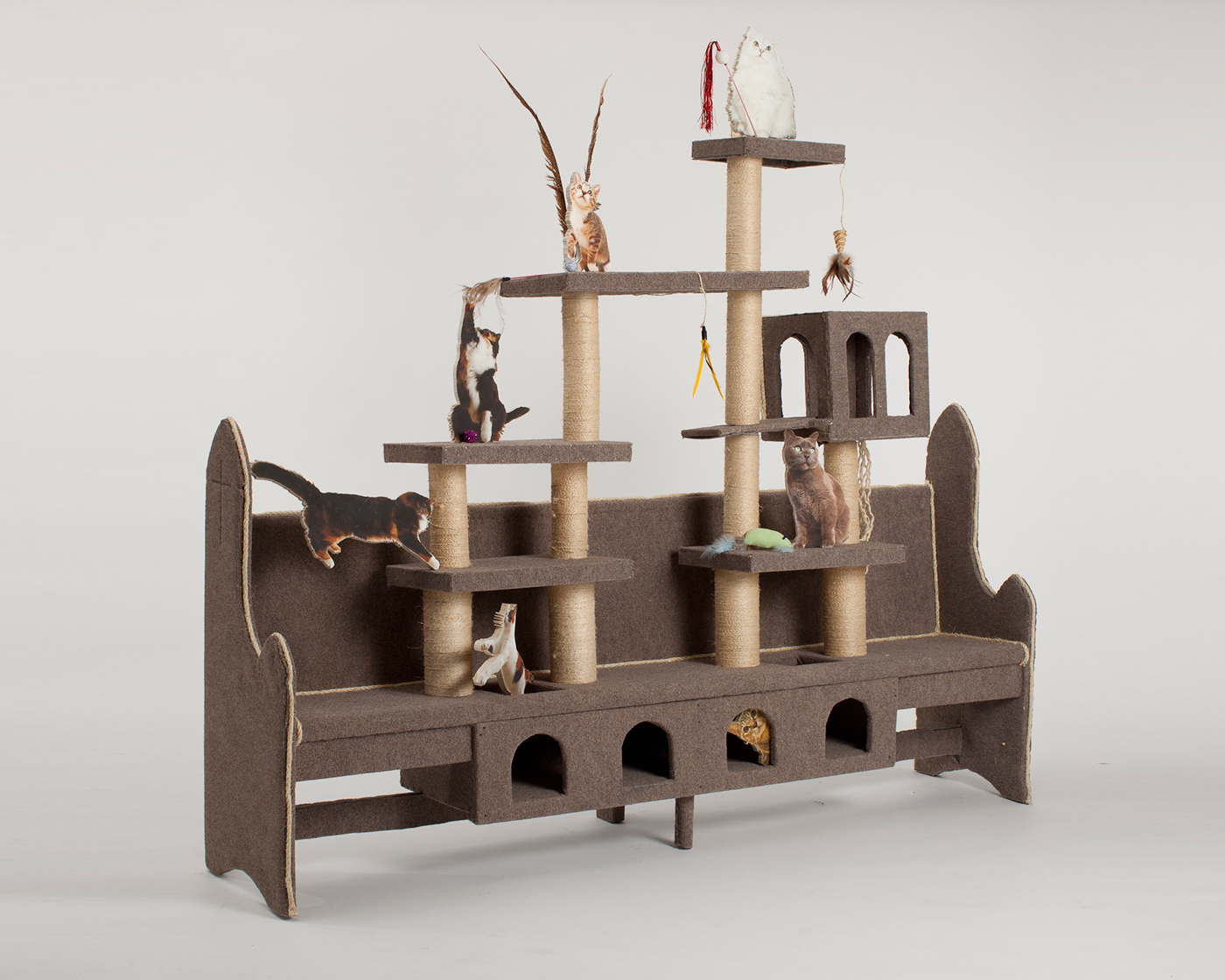 Mew Pew cats Cat Tower
