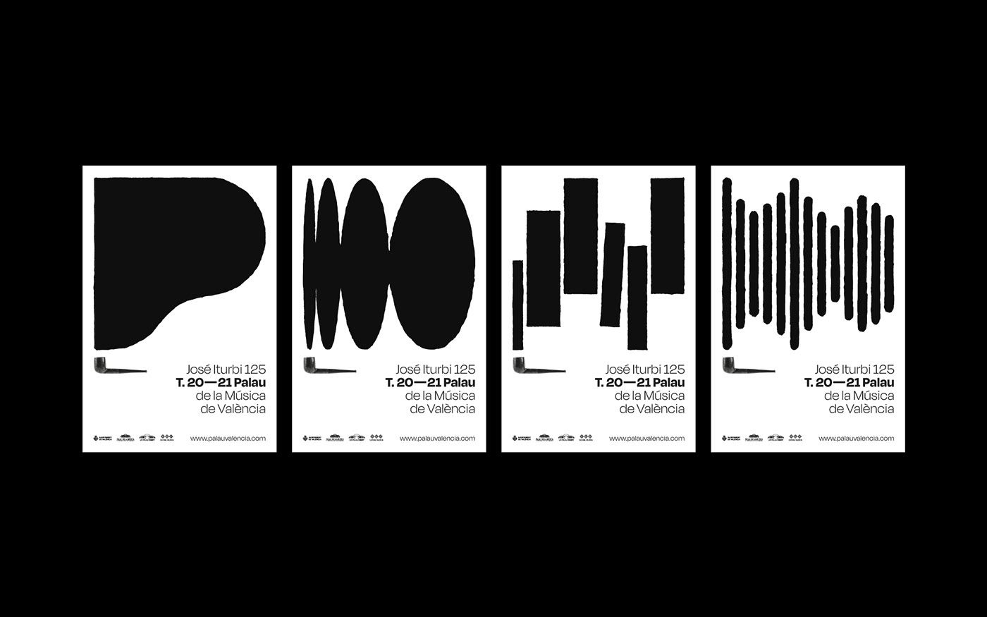 Black&white iturbi monochrome music Palau Piano Pipe posters smoke valencia