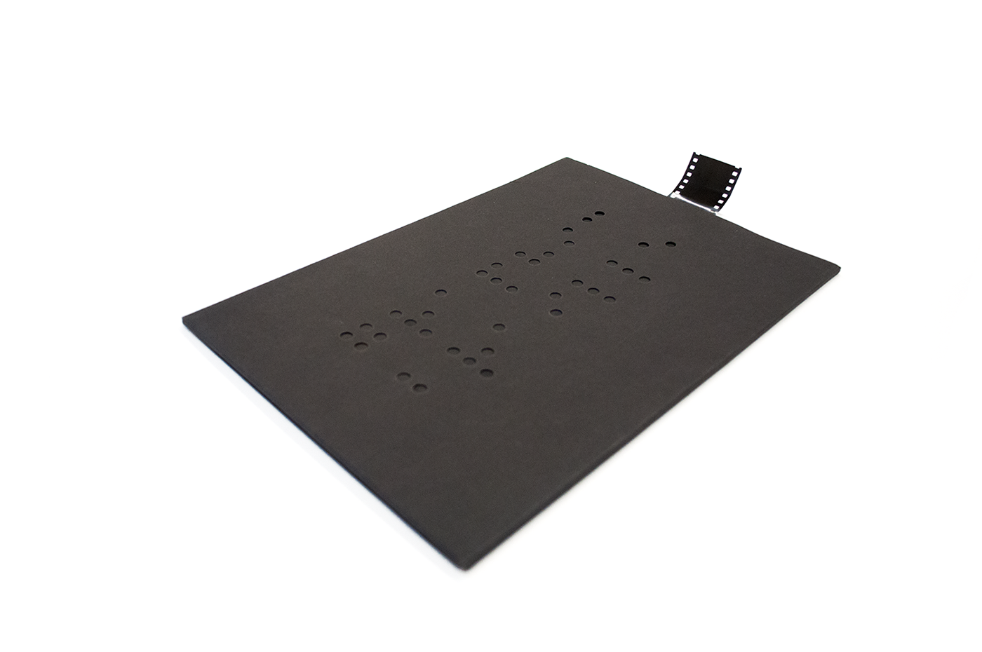 editorial design  Bookbinding concept art analog Braille