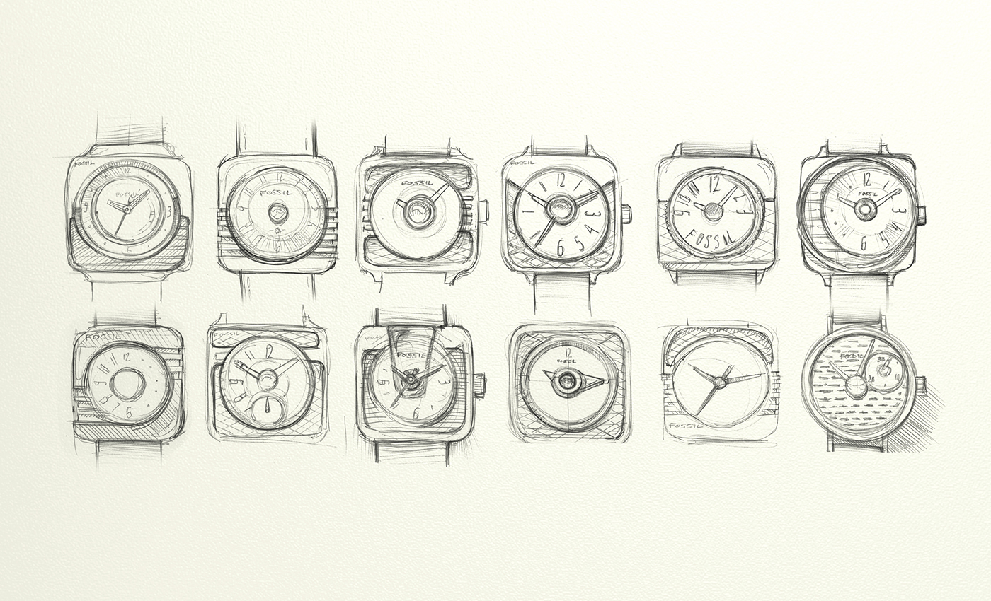 product design watch Watches industrial Solidworks keyshot sketch sketching