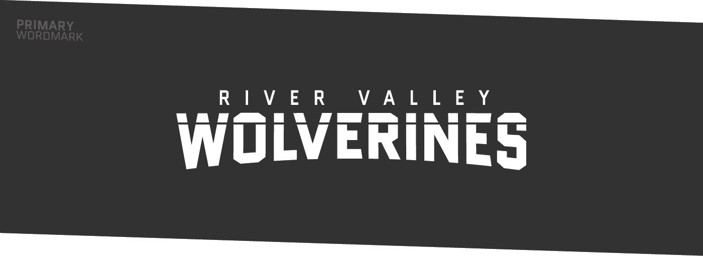 branding  logo sports wolverines design Logo Design brand identity school