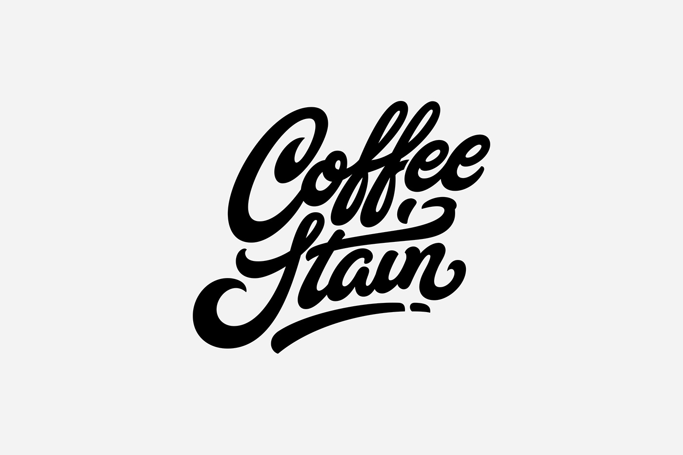 branding  identity logotype design Website Design graphic identity coffee stain video game logo