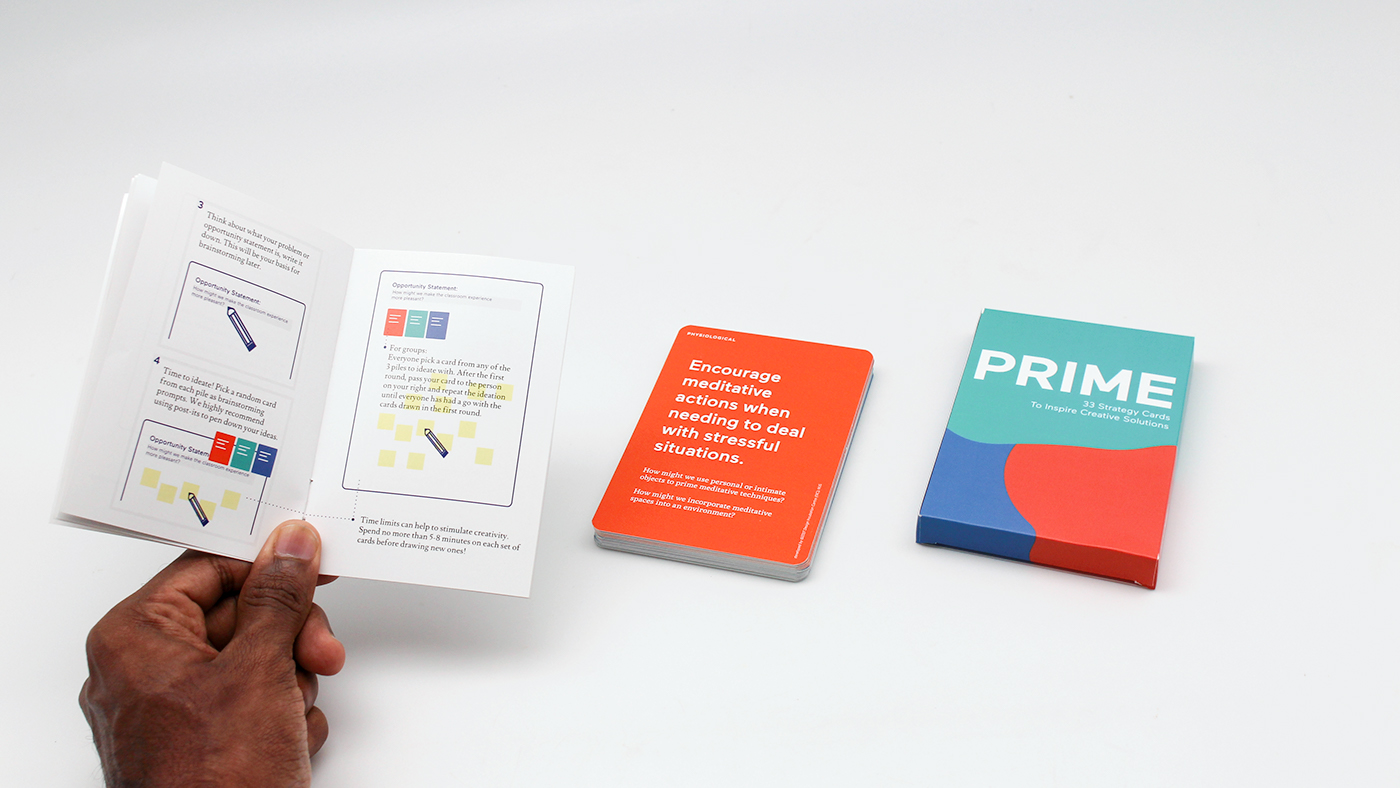 design strategy Priming prime psychology Behaviour cards Workshop ILLUSTRATION 
