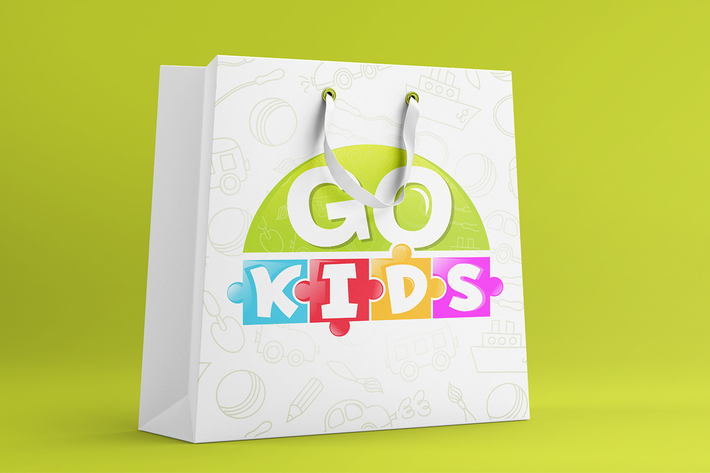 kids toy shop toy logo Kids Logo Logo Design brand design Logotype educational toy shop logo kids shop